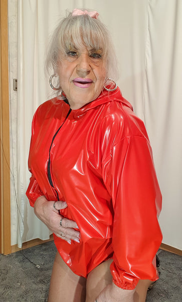 Spielanzug mit Front-Reißverschluss und Kapuze für Damen/Herren