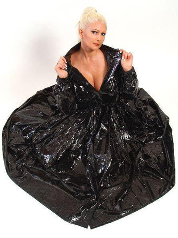 Außergewöhnlicher PVC-Dress-Coat geschweißt - FunPlastic