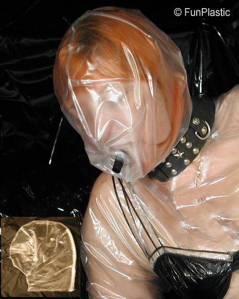 PVC-Maske mit Mund-Rohr geschweißt - FunPlastic