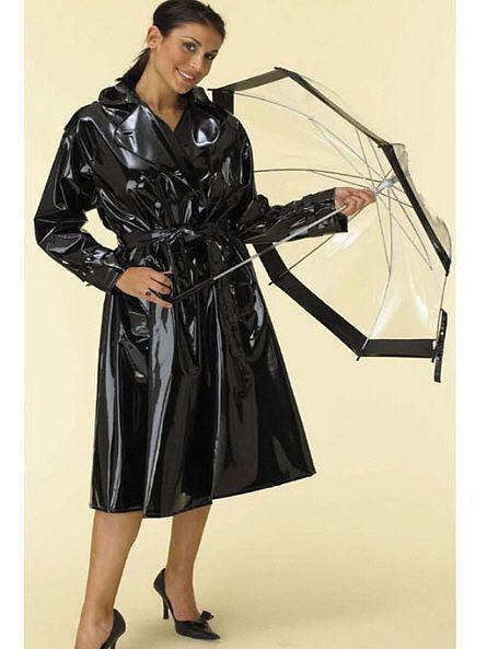 Trenchcoat "SANDRA" für Damen/Herren geschweißt - FunPlastic