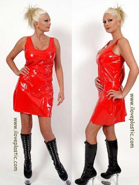 PVC Mini-Kleid geschweißt - FunPlastic